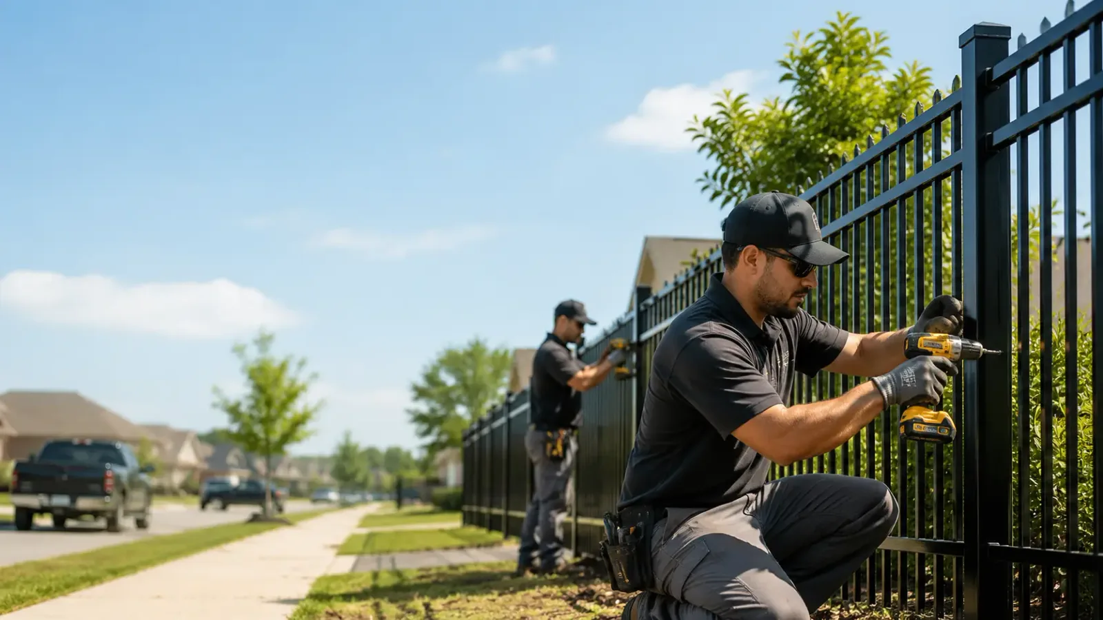 Metal Fence Installation in Sykesville, MD